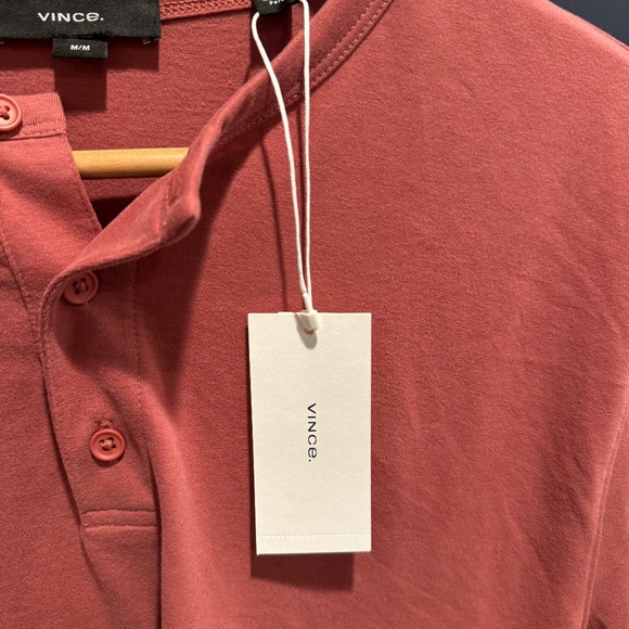 Vince Short Sleeve Henley - Picture 3 of 8